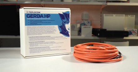 Саморегулирующийся кабель TEPLOCOM GERDA HP. Обзор