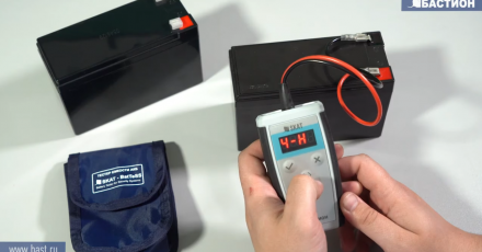 «Бастион»: Измерение емкости АКБ с помощью SKAT-BatTeSS