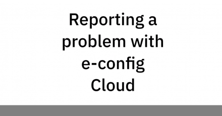 IBM e-config Cloud: Глава 20. Как сообщить о проблеме