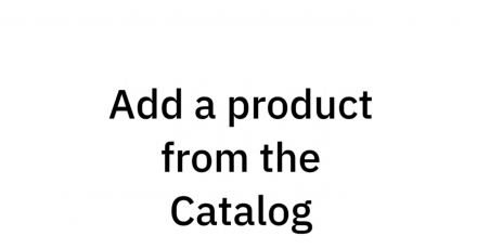 IBM e-config Cloud: Глава 2. Добавление продукта из каталога