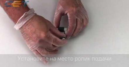 Замена роликов и тормозной площадки Brother HL-L2300/L2340/L2360, MFC-L2700/L2740, DCP-L2500/L2540