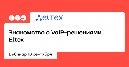 Знакомство с VoIP-решениями Eltex