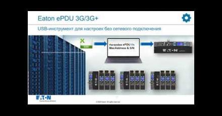 Обзор компонентов распределения электроэнергии в стойках Eaton: ePDU, ATS